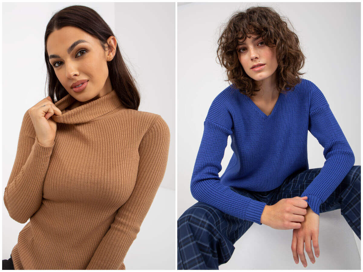 Ciepłe i modne swetry damskie do zimowych stylizacji