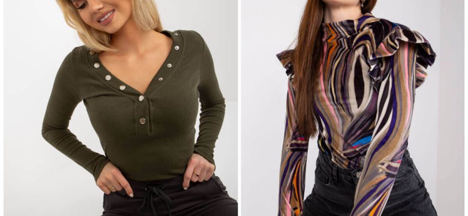 Modne i tanie bluzki damskie idealne do jesiennych zestawów.