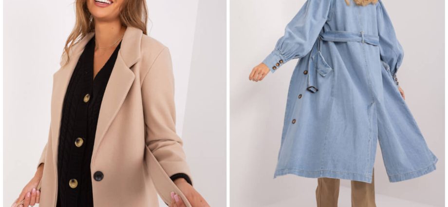 Płaszcz oversize damski w modnych wersjach.