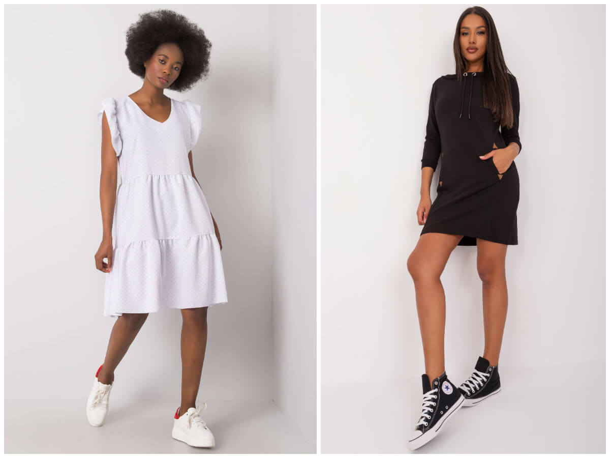 Modisches Sneaker-Kleid für den Sommer - welche Modelle passen zu diesem Stil?